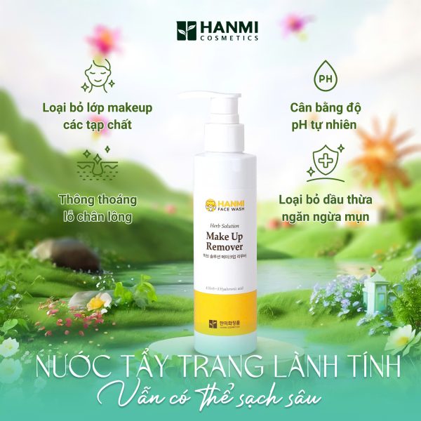 Nước tẩy trang Hanmi - Hình ảnh 5