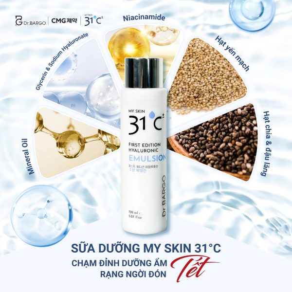 Sữa dưỡng My Skin 31°C - Hình ảnh 5
