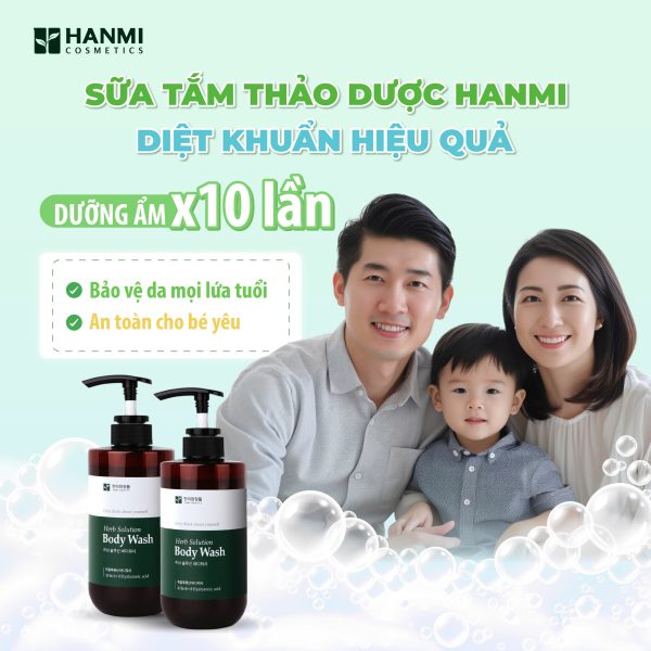 Sữa tắm thảo dược Hanmi - Hình ảnh 6