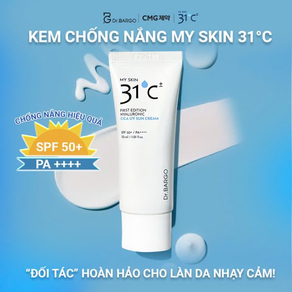 Kem chống nắng My Skin 31°C SPF50+PA++++ - Hình ảnh 9