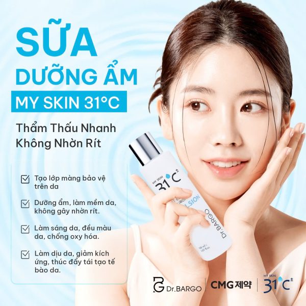 Sữa dưỡng My Skin 31°C - Hình ảnh 9