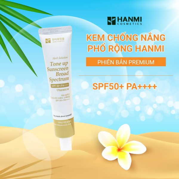 Kem chống nắng phổ rộng Hanmi SPF50+ PA++++ - Hình ảnh 6