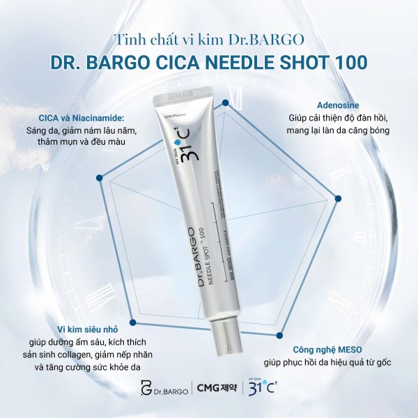 Tinh chất vi kim Needle Spot 100 Dr.BARGO - Hình ảnh 6
