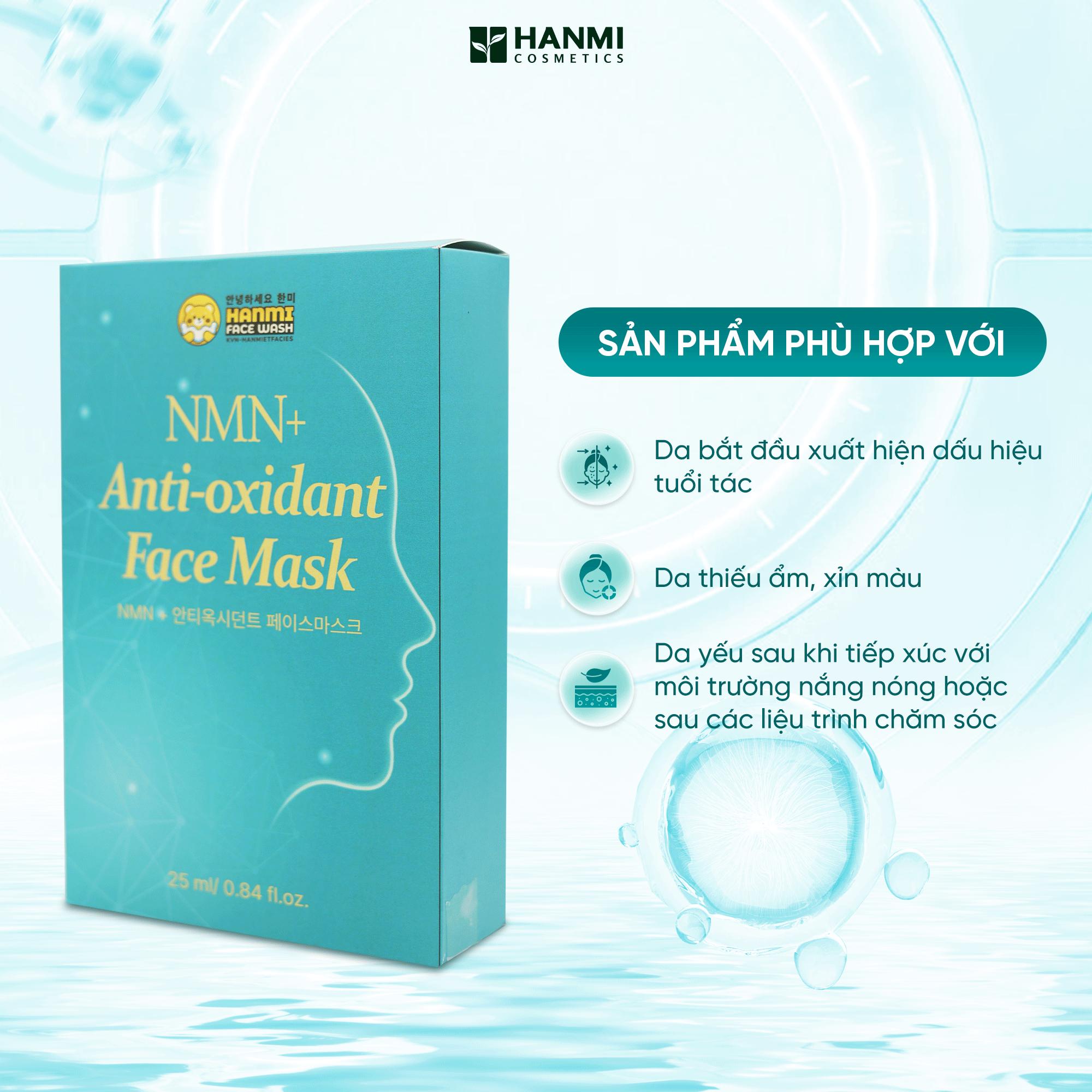 Mặt nạ NMN hỗ trợ làm mờ nếp nhăn - Cellive NMN+ Anti-Oxidant Face Mask - Hình ảnh 5